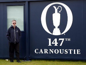 Anthony at Carnoustie