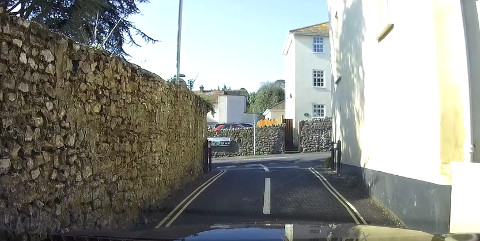 Double lane in Lyme Regis